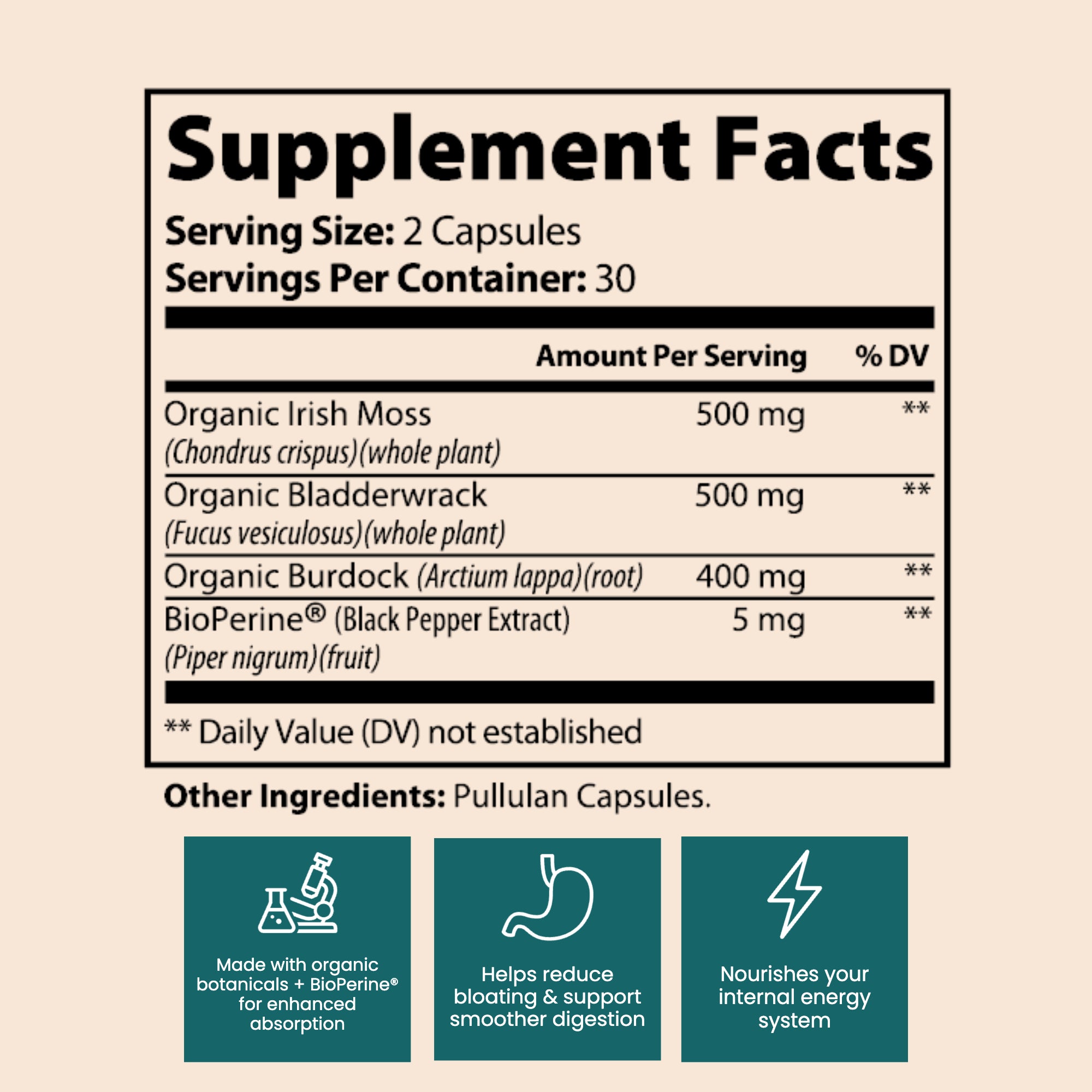 Organic Sea Moss Complex
